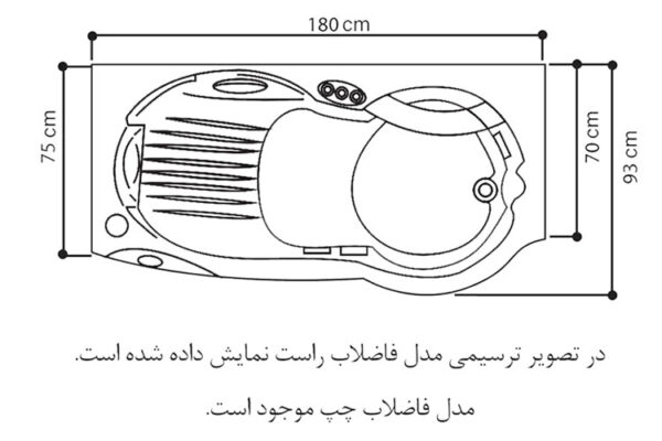 قیمت وان جکوزی سای تک مدل سنتی